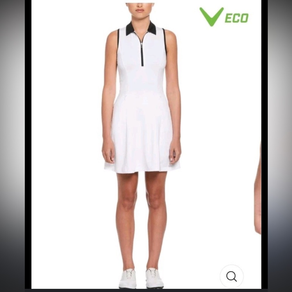 Callaway White Skater Skirt